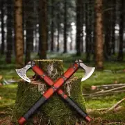 Pack Of 2 Viking Hatchet Axes Handmade Ragnar Battle Axe Throwing &Camping Axe