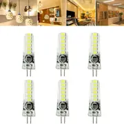 ZX Mini G4 LED COB AC/DC 12V Pure White Warm White Chandelier Light Replace Halogen G4 Lamps Bulb 837 WARM WHITE