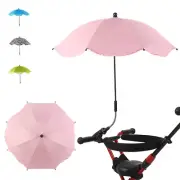 Summer Universal Baby Stroller Jogging Car Adjustable Umbrella Uv Sunshade Kids