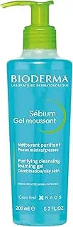 Bioderma - Sèbium - Gel Moussant - Foaming Gel Purifying Face Cleanser for Oily Skin, 200ml