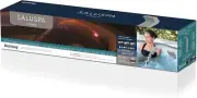 Bestway SaluSpa Hot Tub Air Jet Waterfall with LED Lights 7 Color Modes