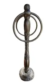 Tiffany T-towel holder bathroom free standing