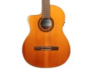 Cordoba C5 CD Lefty Guitar Pack Cedar Top, Mahogany Classical Guitar - Natural