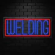Welding Neon Sign for Retail Displays | LED Flex Neon | 24"W x 10"H x 1"D