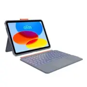 Case with Keyboard Compatible for iPad 10th Generation: Bluetooth Wireless