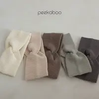 在飛比找蝦皮商城優惠-Peekaboo 素色扭結羅紋髮帶《現貨》｜新生兒髮帶 男寶