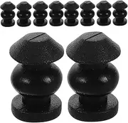 Yardwe 10pcs Silicone Rubber Vibration Balls for Drone Gimbals Easy Installation Enhances Flight Stability Compatible with Various Models Shock Absorbers