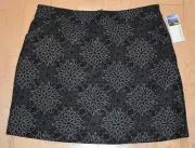 New Pebble Beach Women's Golf Skirt, Size 6, Black
