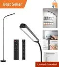 Elegant LED Floor Lamp with Adjustable Lighting and Safety Features for Home Use