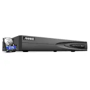 Annke H.265+ 4CH 8MP POE NVR - 8K HD Security Camera with Motion Detection