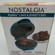 Nostalgia My Mini Lava Donut Muffin And Bundt Cake Maker