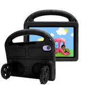 MCC Kids iPad mini 6 Shockproof Child Case Cover Apple mini6 Car Wheel [Black]