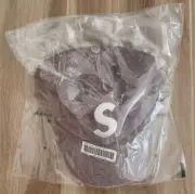 Supreme Pigment Coated Canvas S Logo 6-Panel Khaki FW24