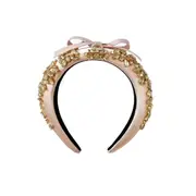Culturesse Aymeli Cover Girl 17.5cm Luxury Headband Women's Hair Accessory Pink