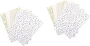 JOINPAYA Sets Quick Install Miniature House Wall Decals Self-Adhesive Sticker Ornaments for Bedroom Decor Sheets