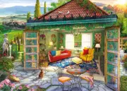 Ravensburger Tuscan Oasis 1000 Piece Jigsaw Puzzle By Jason Taylor