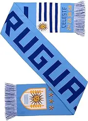 Uruguay Soccer High-Definition HD Knit Scarf