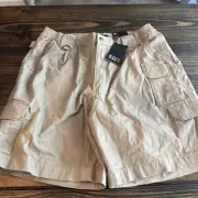 BRAND NEW! NWT! Mens 5.11 Tactical Taclite 11" Shorts 73308 TDU KHAKI Size 36