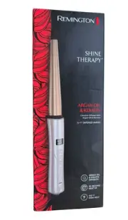 Remington Shine Therapy Argan Oil & Keratin Infused ½-1" Tapered Curling Wand