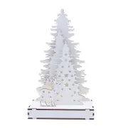 Christmas Decorations Indoor, Artificial Christmas Tree with Light for Table for Holiday Home Decor or Winter Decoration, : Multicolor