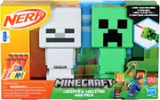 Nerf Minecraft Crp And Sklt Pack