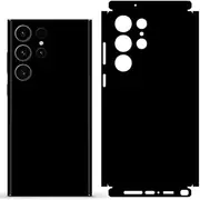2 Pack for Samsung Galaxy S23 Ultra Phone Sticker Skin Wrap 3m Vinyl Ultra Thin Slim Ultralight Decal Glass Protector Film Protective For Back Side Borders Camera Multiple Color Options