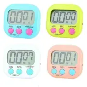 Kitchen Cooking Timer Magnetic Backing Stand with Large LCD Display Count-Down