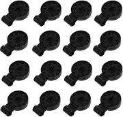 IWOWHERO 100pcs Sunscreen Clip Tent Cloth Clips Net Fixing Clamps Clips for Outdoor Sunshade Net Clips Shade Netting Fixing Clips Shade Cloth Grip Gardening Clips Fixed Clips Black Plastic