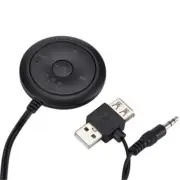 Wireless Bluetooth Hands-free Car Audio Music Player AUX FM Transmitter Adapter