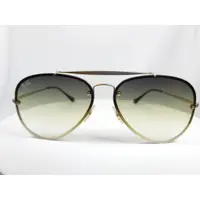 在飛比找蝦皮購物優惠-『逢甲眼鏡』Ray Ban雷朋 全新正品 太陽眼鏡 金色細框
