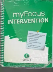 myView Literacy 2020 myFocus Intervention Pkg Level E Teaching Guide + 6 Readers