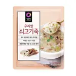 樂享家 DAESANG大象 韓國牛肉粥 60G 【現貨】袋裝即食 CHUNGJUNGONE 韓國 清淨園 DAESANG