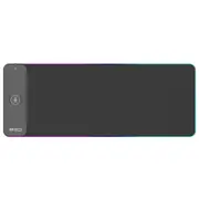 Altec Lansing RGB Gaming Mousepad Keyboard Mat with Wireless Charging Pad, Non-Slip Rubber Base, Smart Touch Sensor