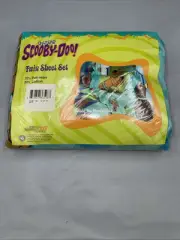 Vintage NIP SCOOBY DOO 3PC TWIN Sheet Set CARTOON NETWORK 2001 ORIG.TAG SEALED