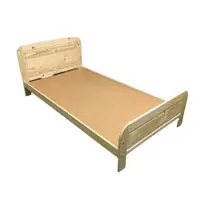 在飛比找蝦皮購物優惠-松木實木 單人加大3.5x6.2尺實木床板床架 單人床 床箱