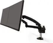 Dual Freedom Arm, Includes Two Aluminum Articulating Arms,8.4-17.8 Lbs. Weight C