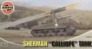 1/76 M4 Sherman Tank w/Calliope Rocket Launcher