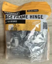(10-Pk) Everbilt Overlay Soft Close Face Frame Hinge 105Â° 1-1/4" 1002763073