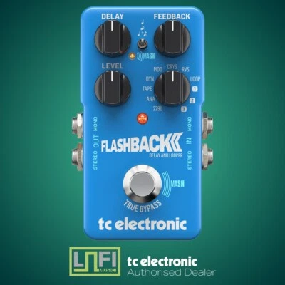 TC Electronic Flashback 2 Delay & Looper Pedal - Brand New