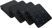 BCOATH Elliptical Bike Mat Exercise Equipment Mats for Floor Thickened Shock Absorbing Pads Noise Reduction and Easy to Clean