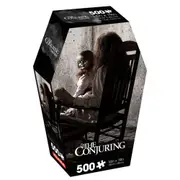 Aquarius The Conjuring 500 Piece Jigsaw Puzzle in Coffin Box