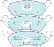 Brake Pads H/Duty Bendix DB1853HD for Jeep Cherokee KJ SUV 2.8 CRD 4x4 2.8LTD EN (for: Jeep)