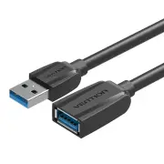 Vention VAS-A45 USB Male to Female Data Cable USB 3.0 Extension Cord Line 0.5M/1M/2M/5M Long for PS4 Smart TV PC