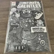Amazing Spider-Man #23 1:100 Pastrovicchio Disney Infinity Gauntlet Variant B&W