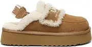 [UGG AUSTRALIAN SHEPHERD] Rilee Platform | Cow Suede Upper - Women - House Shoes