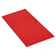 PMMA Acrylic Sheets Colored Non Transparent 12 x 6 Inch Red for Crafts