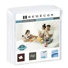 Bedecor Full Size Mattress Protector Waterproof Protection Soft Cotton Terry Top