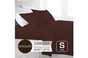 Chocolate 1000TC Egyptian Cotton Sheet Set