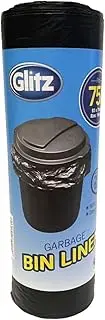 Glitz Garbage Bag, 75 Liter, 79x93cm (25 Bags)