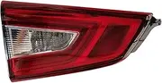 Car LED Tail Light Rear Side Tail Brake Lamp ，Compatible for Nissan Qashqai MK2 J11 2014-2016 (without Bulbs)(1pc Left Inner Side)